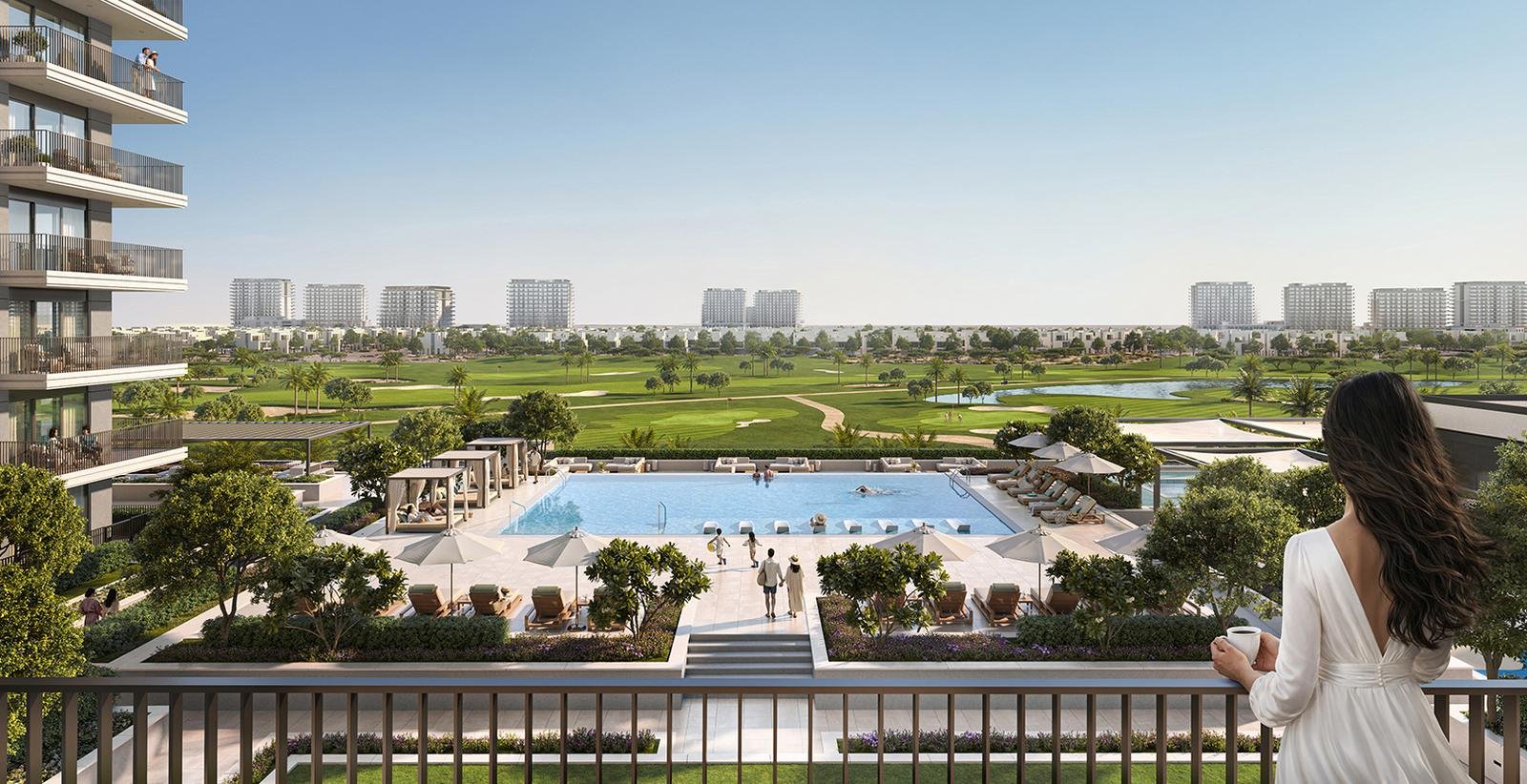 Golf Fields by Emaar Properties, developer render