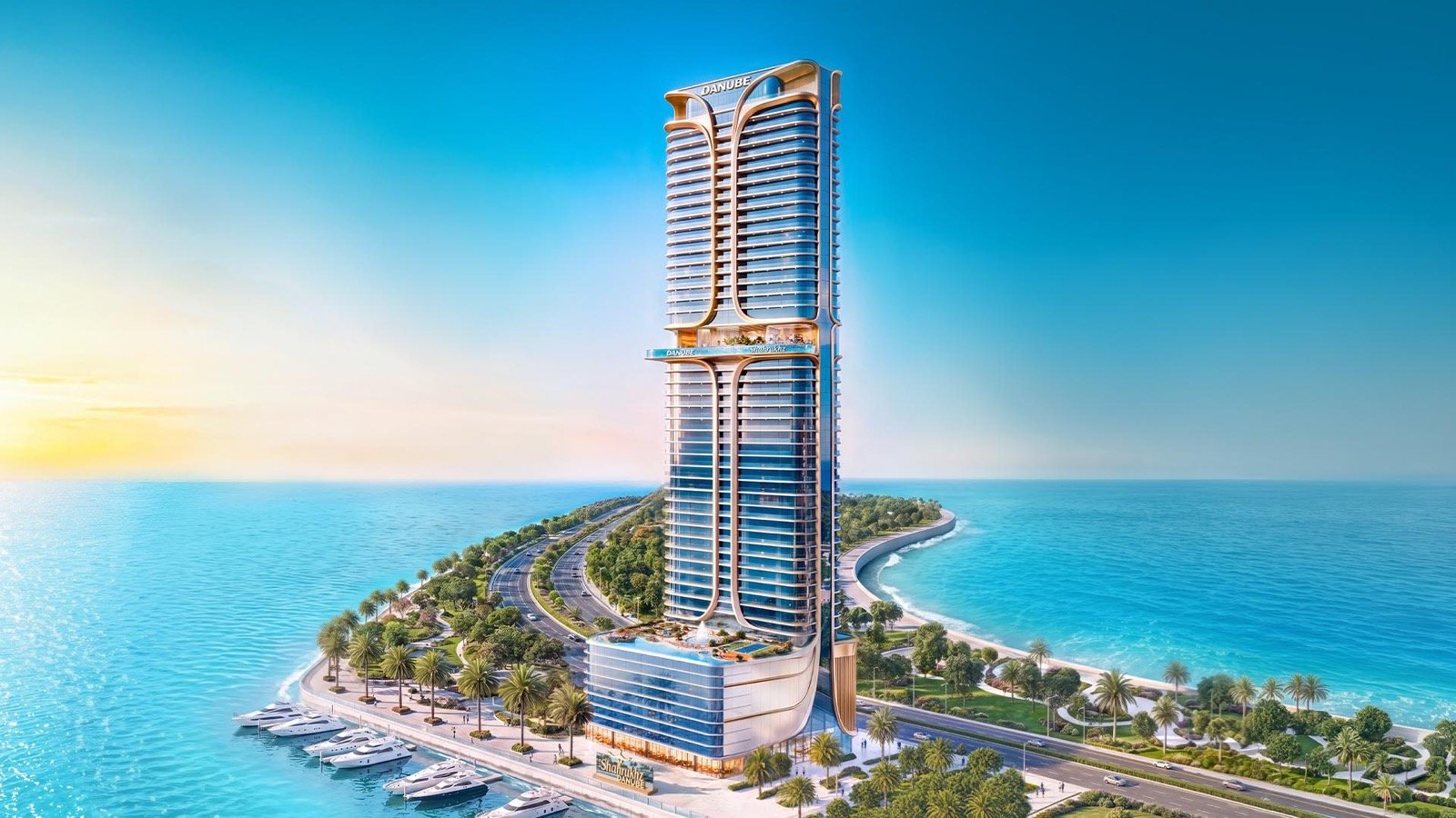 Shahrukhz Residences by Danube Properties, developer render